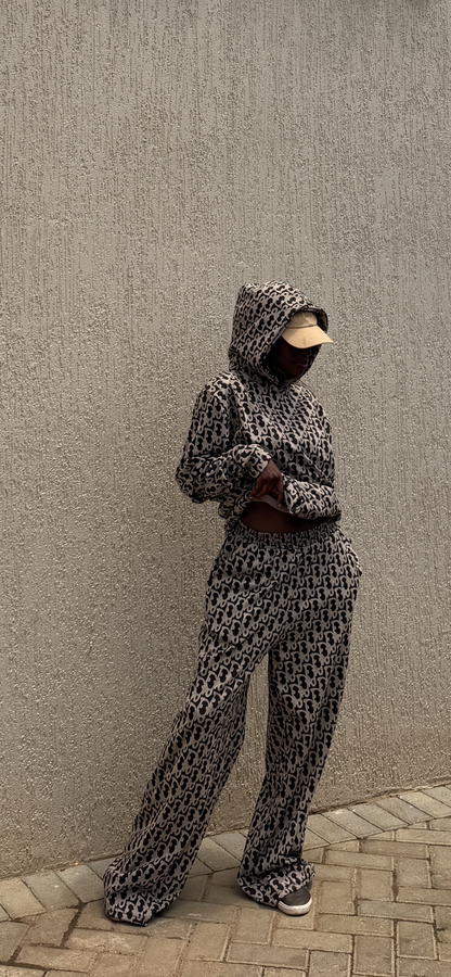 The ZED print unisex hoodie