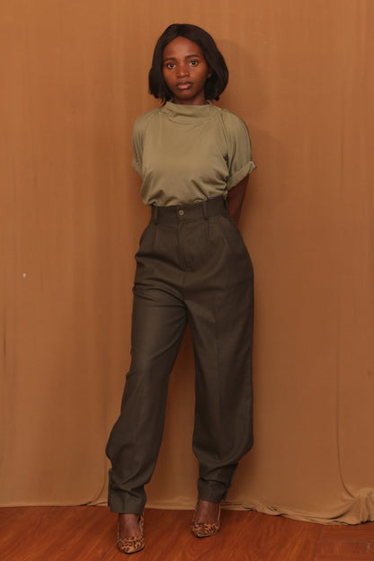 Deep olive gentles
